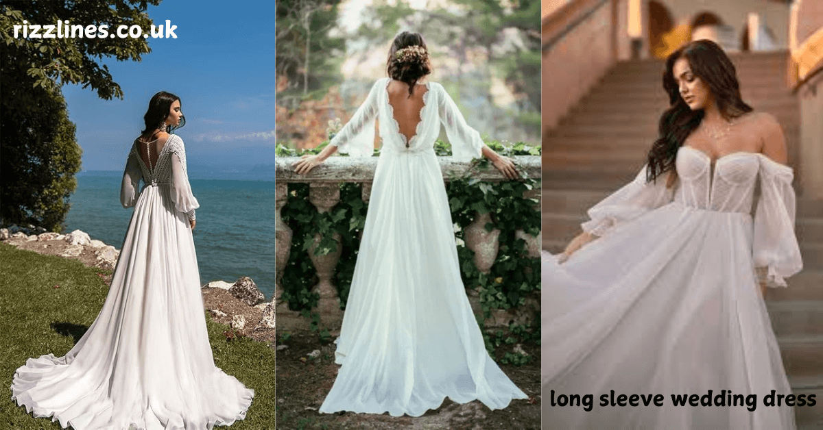 long sleeve wedding dress