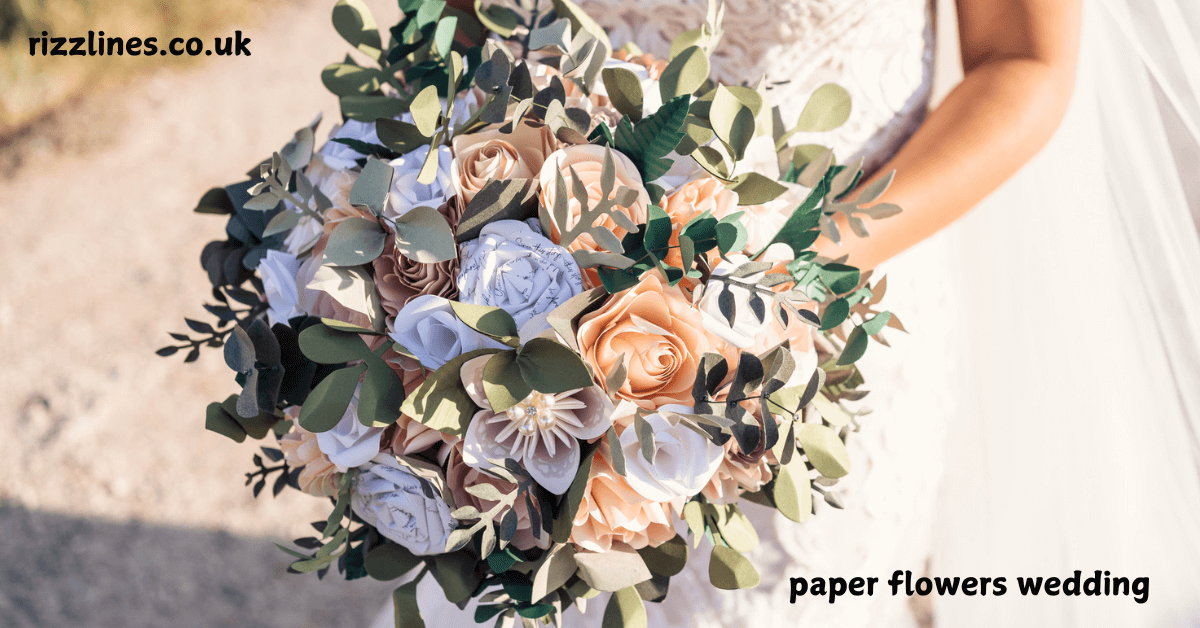 paper and flowers
